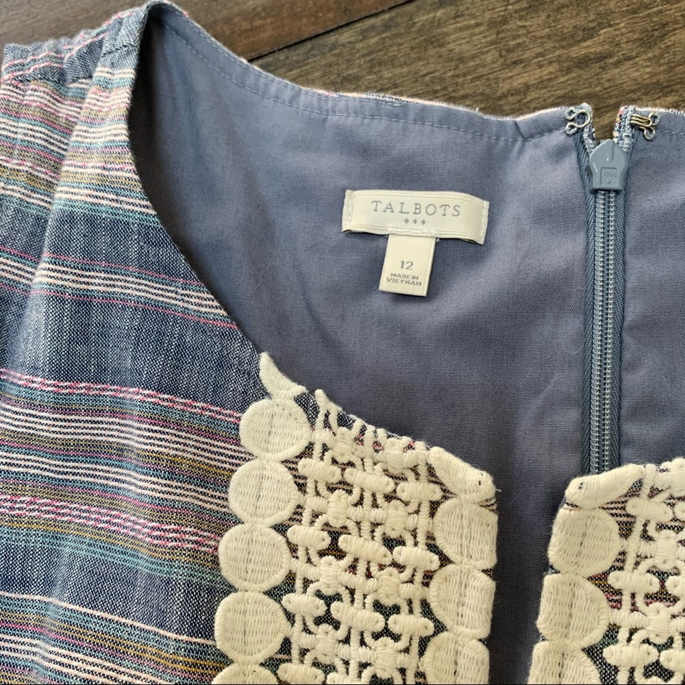 Talbots | Linen Shift Dress - Picture 5 of 10
